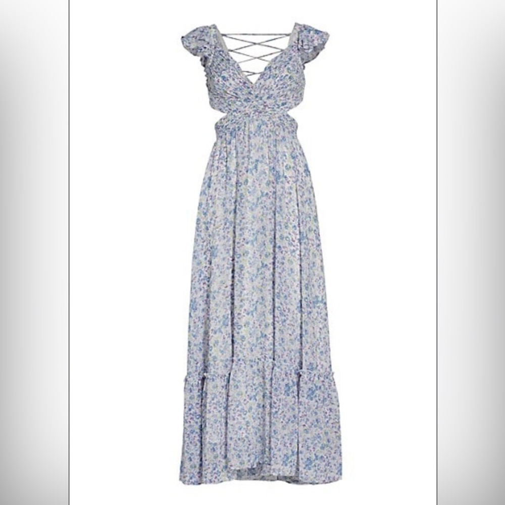 ASTR the Label Primrose Floral Maxi Dress